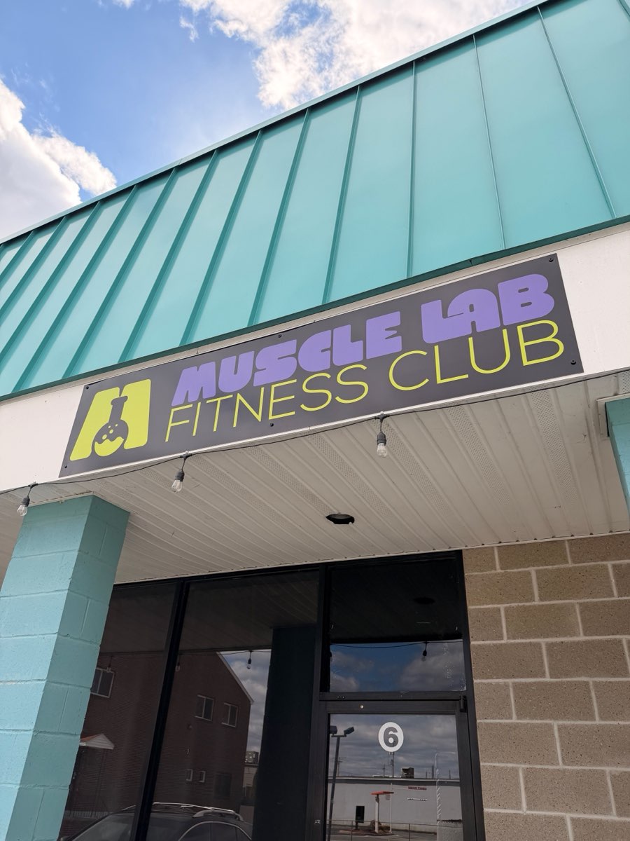 Muscle Lab Fitness Club exterior, Lowell MA