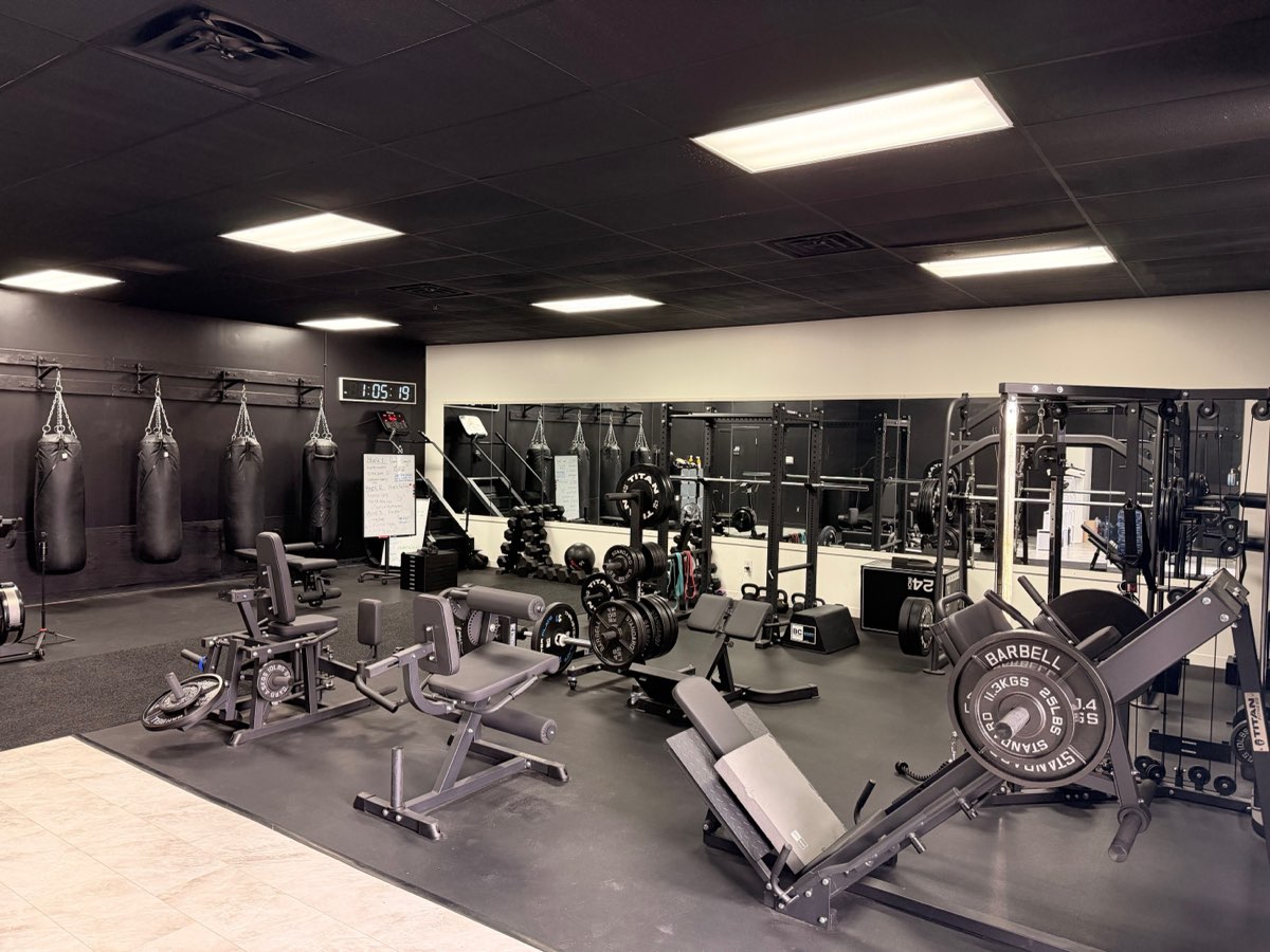 Muscle Lab weights area
